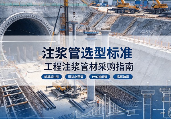于洪注浆管选型标准